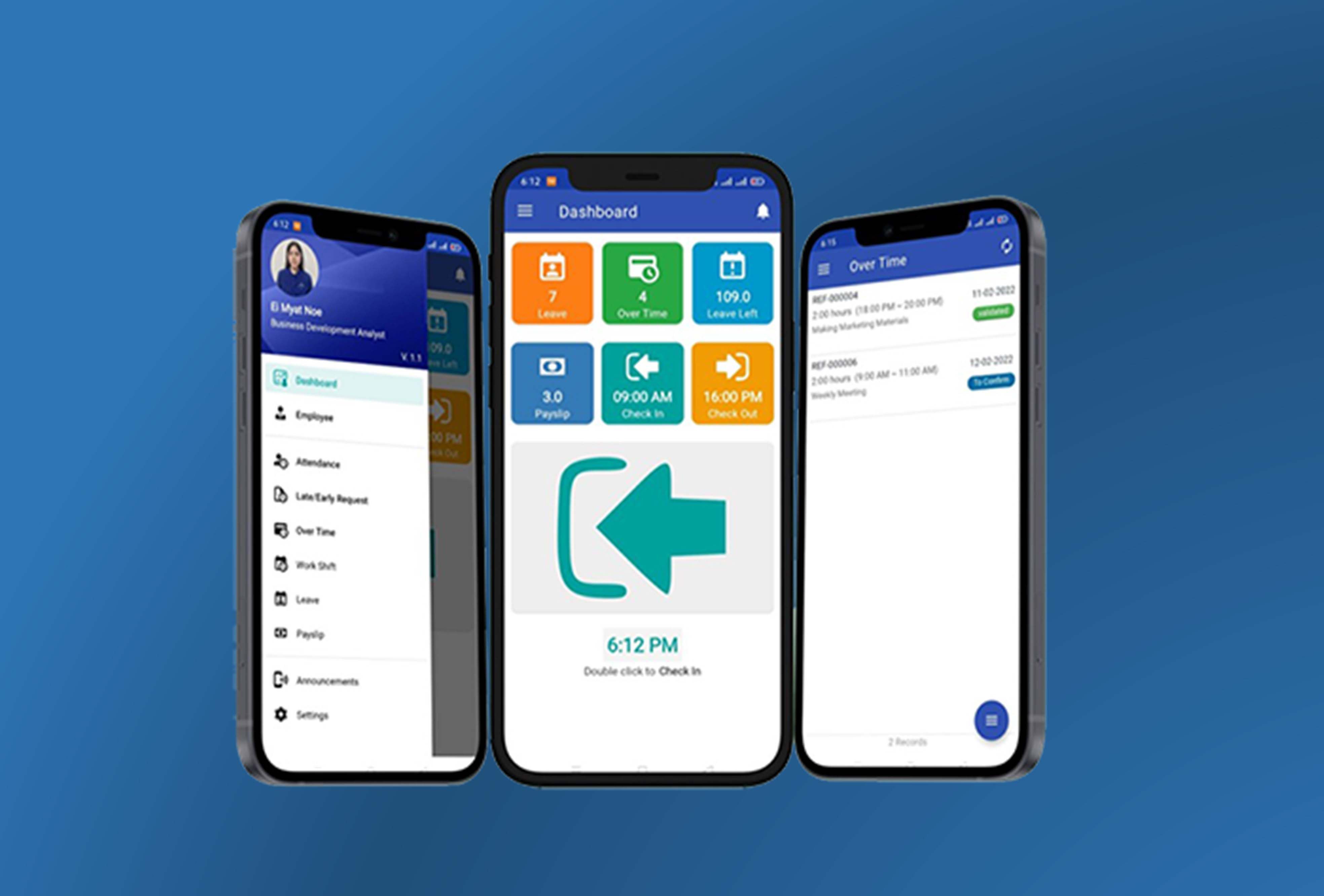 Odoo - Sample 3 for three columns